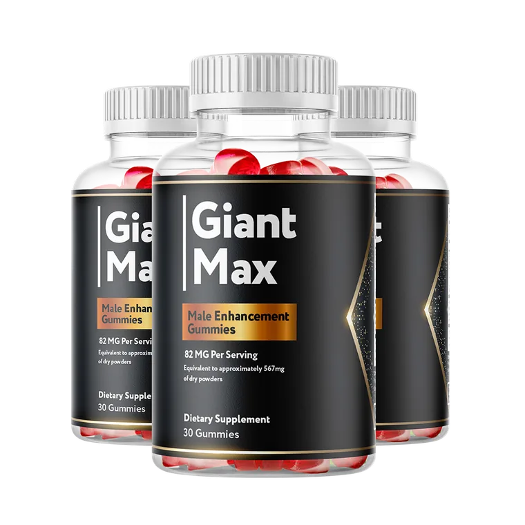 GiantMax gummies three bottle pack